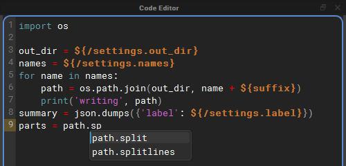 jedi completing a string's methods
